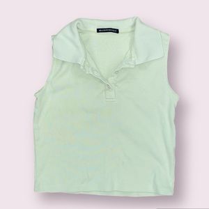 Brandy Melville Carolyn Polo Tank Top